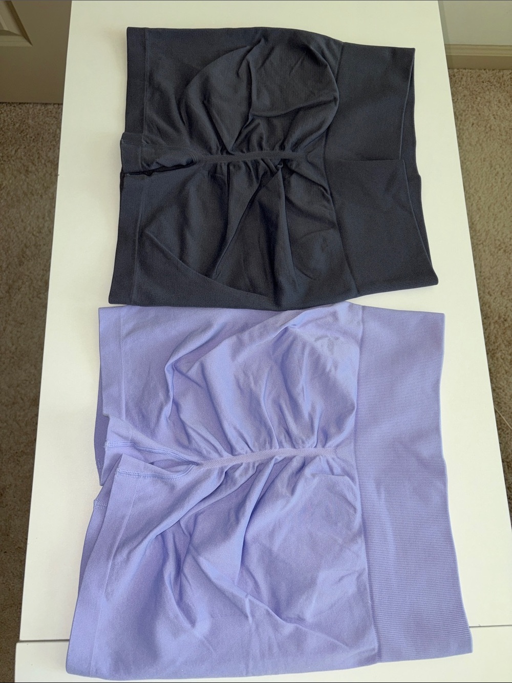 Gym shorts grey and Lavender